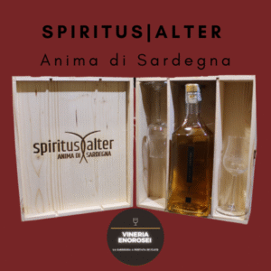 Spiritus Alter Grappa Barricata con cassettina in legno
