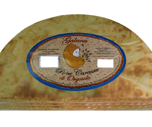 Pane Carasau Galanu Mezzaluna 800 gr