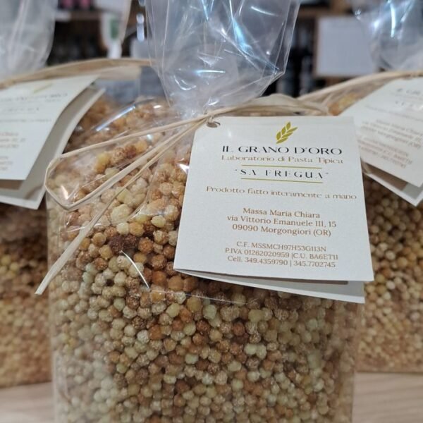 SA FREGULA  Prodotto fatto interamente a mano