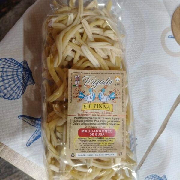 MACCARRONES DE BUSA  TRADIZIONALE