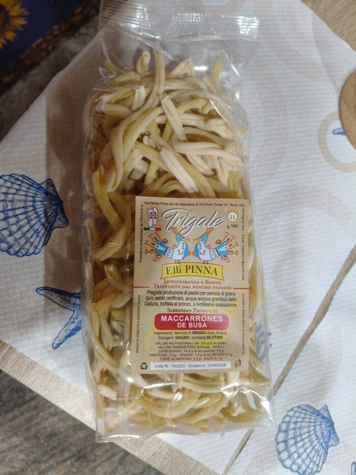 MACCARRONES DE BUSA TRADIZIONALE