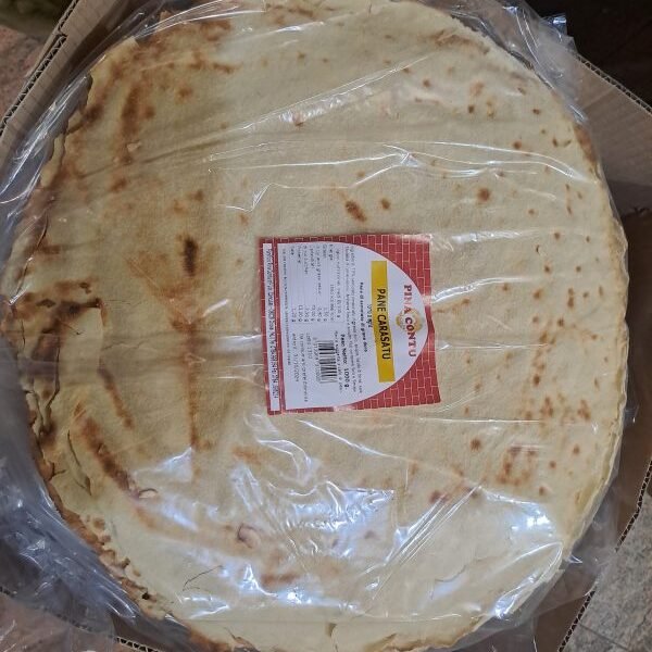 pane Carasau forno a legna di Orosei