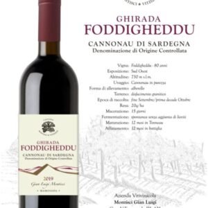 Ghirada Foddigheddu Cannonau Doc 2019