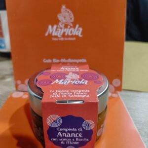 COMPOSTA ARANCE CON SCORZE E BACCHE DI MIRTO