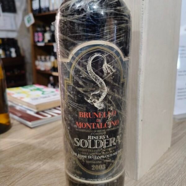 BRUNELLO DI MONTALCINO RISERVA SOLDERA 2003